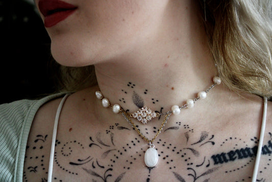 Les Joyaux de la Couronne - Labradorite blanche