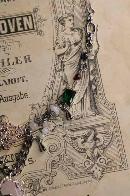 Astre d’argent - Quartz rose